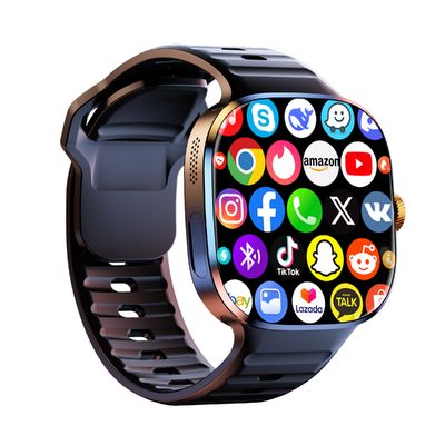 IP67 ضد آب 2025 M99 4G سیم کارت ساعت هوشمند با تلفن BT تماس NFC GPS Deepseek YouTube Tiktok Whatsapp پشتیبانی